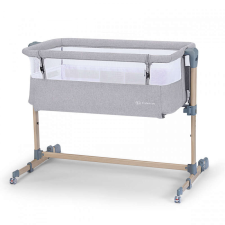 KinderKraft KINDERKRAFT Neste Air Wood babaöböl és babaágy - Grey kiságy, babaágy