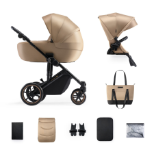 KINDERKRAFT Kočík kombinovaný 2v1 Prime 2 Beige babakocsi