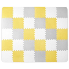 KinderKraft Luno szőnyeg 150 × 180 cm Yellow puzzle, kirakós