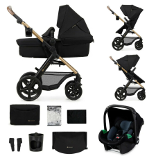 Kinderkraft Moov 2 multifunkciós babakocsi - Pure Black babakocsi