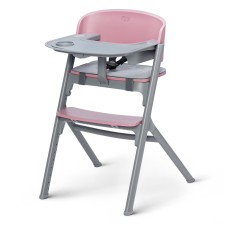 KINDERKRAFT SELECT Etetőszék 3 az 1-ben LIVY Aster Pink, Premium etetőszék