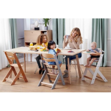 KINDERKRAFT SELECT KINDERKRAFT SELECT Etetőszék Enock Grey wooden etetőszék