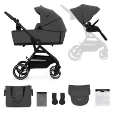 KINDERKRAFT SELECT Kočík kombinovaný Yoxi 2v1 Moonlight Grey babakocsi