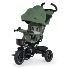 KinderKraft Spinstep tricikli forgatható üléssel, Pastel Green (INGYENES SZÁLLÍTÁS!) lábbal hajtható járgány