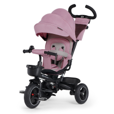 KinderKraft Spinstep tricikli forgatható üléssel, Pink (INGYENES SZÁLLÍTÁS!) lábbal hajtható járgány