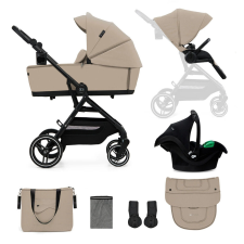 Kinderkraft YOXI 3in1 multifunkciós babakocsi - Sand Beige babakocsi