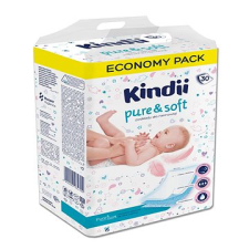 KINDII Pure&Soft Egyszer használatos alátét 60 × 40 cm, 30 db pelenkázó matrac