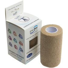 Kine-MAX Cohesive Elastic Bandage 10 cm × 4,5 m, bézs gyógyászati segédeszköz
