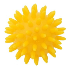 Kine-MAX Tehén-MAX-Hedgehog masszázs labda - sárga játéklabda