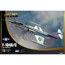  Kinetic F-104A/C USAF 1:48 (K48096) makett