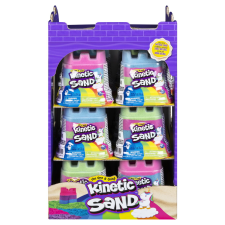 Kinetic Sand KINETIKUS HOMOK SZIVÁRVÁNYVÁR kreatív és készségfejlesztő