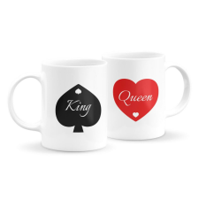 King and Queen páros bögre bögrék, csészék
