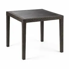 King asztal barna 79 × 79 × 72 cm kerti bútor