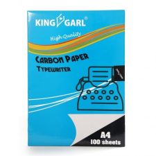 KING GARL Indigó A4, 100 ív/csomag, fekete indigó