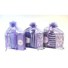  King glass levendulás 3-as vegyes szett 1 db tusfürdők