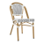 King Home CAFE PARIS szék fehér rattan