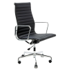 King Home King Home Aeron Prestige Plus Irodai Szék Valódi Bőr Fekete Króm