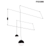 King Home King Home MOOSEE BOWL DUO MSE010100152 Függőlámpa 2x60W/E27 IP20