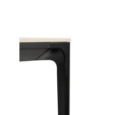  King Home SLIM 140 Étkezőasztal Kerámia Fehér Márvány Hatású bútor