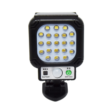 KING Kültéri solar LED lámpa – mozgásérzékelővel / 21 db extra fényes LED (JX-955B) kültéri világítás