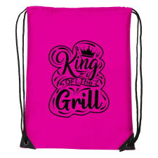 King of the grill - Sport táska magenta tornazsák