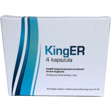  KingER - férfiaknak étrendkiegészítő kapszula (4db) potencianövelő