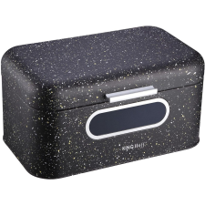 Kinghoff KH-1078 Kenyértartó - Rozsdamentes Acél - Fekete (KH-1078) papírárú, csomagoló és tárolóeszköz