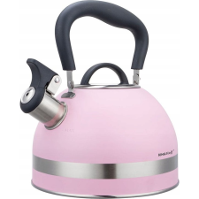 Kinghoff KH-1856 Teáskanna, Sípszóval - 1.8L - Pink (KH-1856) vízforraló és teáskanna