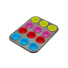 Kinghoff Kh-4188 Muffin Szilikon Betéttel edény