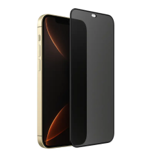 Kingleen iPhone 15 Pro, Adatvédelmi, kijelzővédő fólia, Edzett üveg, 30°-tól a képernyő... mobiltelefon kellék