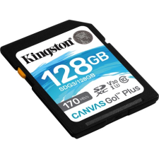 Kingston 128GB Canvas Go! Plus UHS1 U3 V30 SDXC memóriakártya (SDG3/128GB) memóriakártya