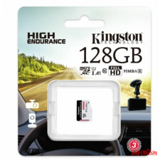 Kingston 128GB Endurance Class 10 UHS-1 microSDXC memóriakártya