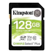 Kingston 128GB SDXC Kingston Canvas Select Plus CL10 memóriakártya (SDS2/128GB) memóriakártya
