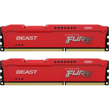 Kingston 16GB DDR3 1600MHz Kit(2x8GB) Fury Beast Red KF316C10BRK2/16 memória (ram)