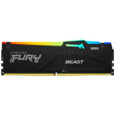 Kingston 16GB DDR5-5600MT/S CL40 DIMM FURY BEAST BLACK RGB (KF556C40BBA-16) memória (ram)