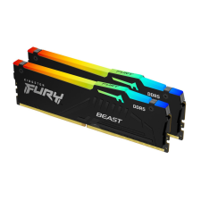 Kingston 16GB DDR5 6000MHz Kit(2x8GB) Fury Beast RGB XMP Black memória (ram)