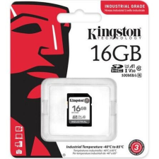 Kingston 16GB SDXC Kingston Industrial Temperature UHS-1 Class10 U3 V30 A1 (SDIT/16GB) memóriakártya
