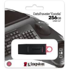  Kingston 256GB Traveler Exodia USB 3.2 Gen 1 pendrive fekete-rózsaszín pendrive