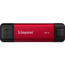 Kingston 2TB USB3.2 Dual Portable SSD Red SPSD/2TB merevlemez, ssd
