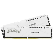 Kingston 32GB / 6000 Fury Beast White Expo DDR5 RAM KIT (2x16GB) memória (ram)
