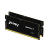 Kingston 32GB 6000MHz DDR5 Notebook RAM Kingston Fury CL38 (2x16GB) Impact XMP (KF560S38IBK2-32) (KF560S38IBK2-32)