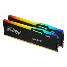Kingston 32GB / 6400 Fury Beast RGB Black (AMD EXPO) DDR5 RAM KIT (2x16GB) memória (ram)