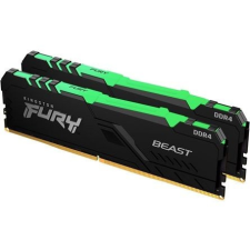 Kingston 32GB DDR4 2666MHz Kit(2x16GB) Fury Beast RGB KF426C16BBAK2/32 memória (ram)