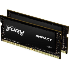 Kingston 32GB DDR4 2666MHz Kit(2x16GB) SODIMM Fury Impact Black memória (ram)