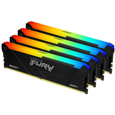 Kingston 32GB DDR4 3600MHz Kit(4x8GB) Fury Beast RGB Black (KF436C17BB2AK4/32) memória (ram)