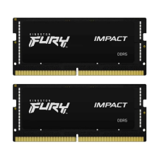Kingston 32GB DDR5 4800MHz Kit(2x16GB) SODIMM Fury Impact Black memória (ram)
