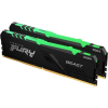 Kingston 32GB DDR5 5600MHz Kit(2x16GB) Fury Beast RGB (KF556C40BBAK2-32)