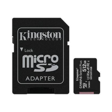 Kingston 512GB microSDXC Kingston Canvas Select Plus CL10 memóriakártya + adapter (SDCS2/512GB) memóriakártya