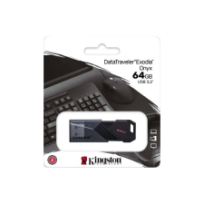 Kingston 64 GB Pendrive USB 3.2  DataTraveler Exodia Onyx (fekete) pendrive