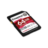 Kingston 64 GB SDXC Card  Canvas React Plus (300 MB/s, Class 10, U3, V90)
